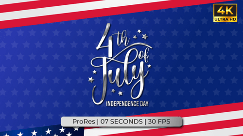 4th of July Independence Day 4K