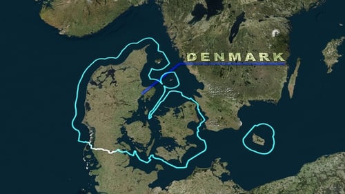 Denmark World Map