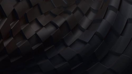 Abstract Dark Morphing Grid and Wave Backgrounds