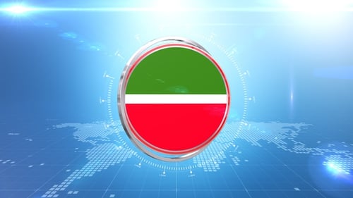 Metallic Circle Frame Reveal for Broadcasts