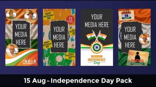 15 August – Independence Day Instagram Story Pack