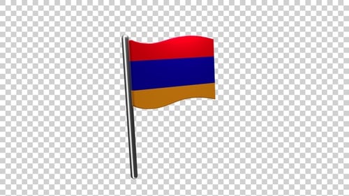Icône représentant le drapeau de l'Arménie