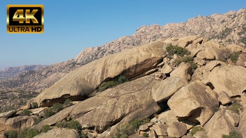 Rocas volcánicas superpuestas