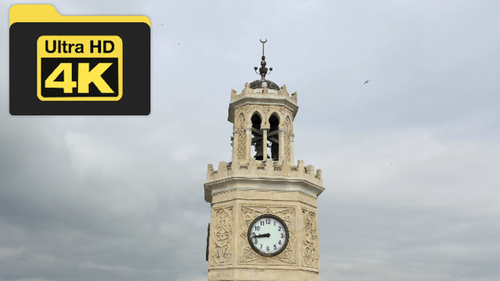 icône d'Izmir, tour de l'horloge historique