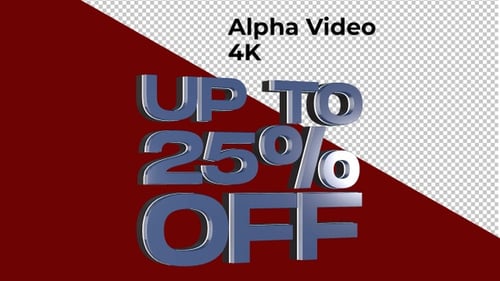 Discount 25% off