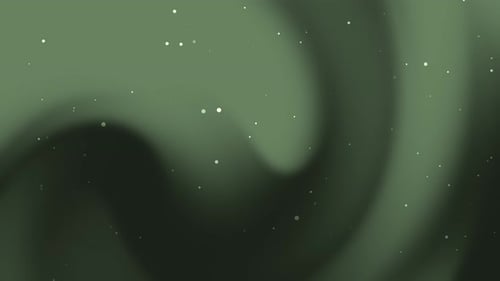 Dark Green Background With Swirling Gradient