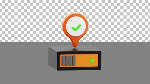 Animación 3D de validez | Alpha Channel