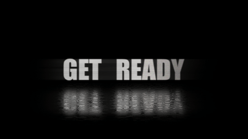 Animação de texto Smooth Fade Of Get Ready