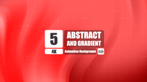 Abstract Fluid Gradient Animated Backgrounds with Particles