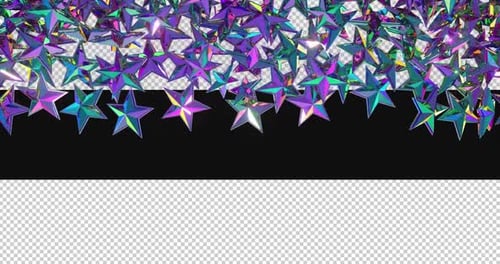 Holographic Stars Cascade Overlay