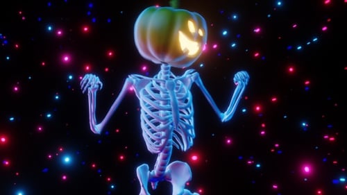 VJ Loop Halloween Party 4K