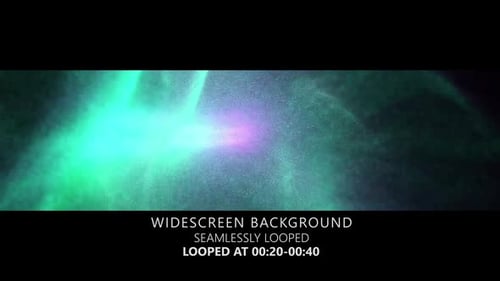 Dreamy Green Particles