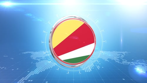 Futuristic Broadcast Circle Reveal Opener