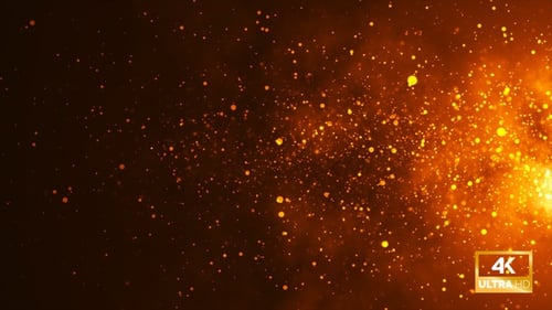 Fire Particle Background V4