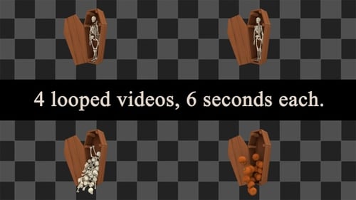 Halloween Casket Loops Pack