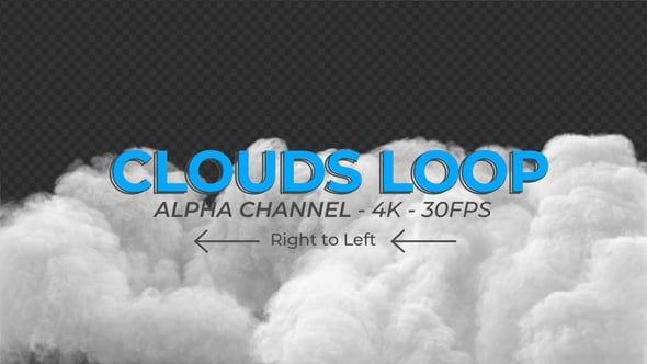 Clouds Loop, Elements Motion Graphics ft. clouds loop & cloud overlay ...