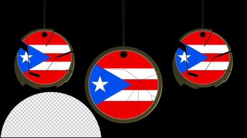 Flagge von Puerto Rico