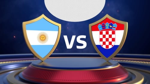 Argentina Vs Croacia Vs Card
