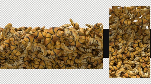 Pack Of 2 Croissant Transitions On Alpha Loop In 2 Formats