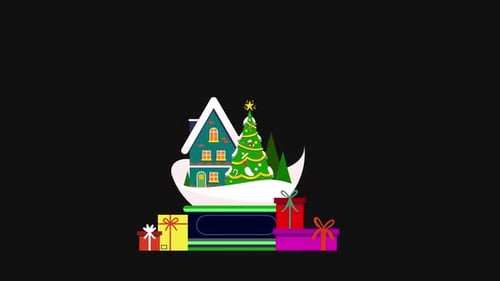 Christmas decoration 2D | Alpha Channel