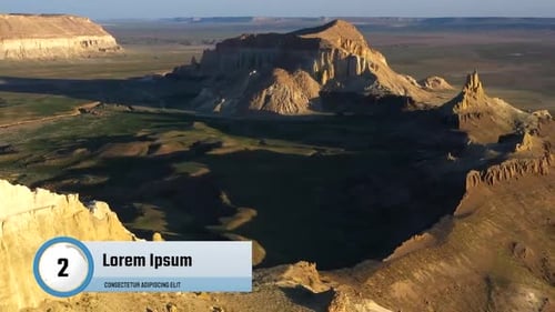 News Lower Third Globe | UHD | 60fps