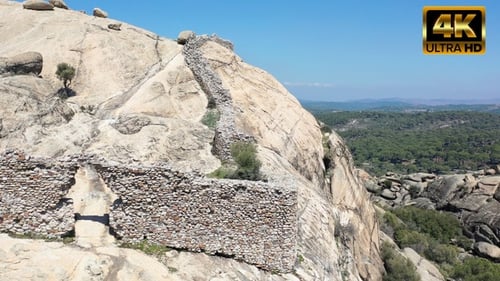 Middle Age Castle Walls