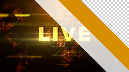Live Reveal Transition Wipe Golden