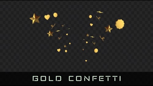 Gold Confetti