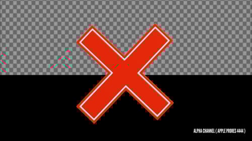 3D Cross Sign Animation | Alpha Loop