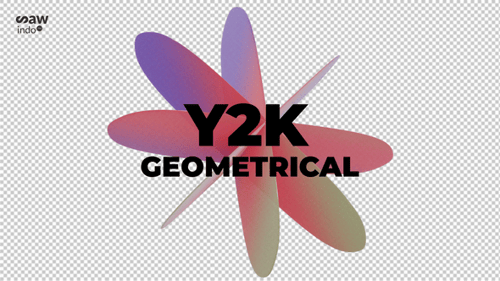 3 D Animation Y2 K 3 D Geometric Purple Red V5 Loop No Background