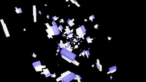 Falling Thumb Up Hands, Loopable