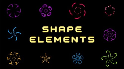 Shape Elements Pack | Motion Graphics