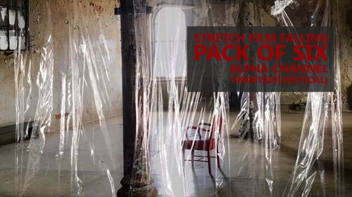 Stretch Film Hangs Then Falls - Pack of 6