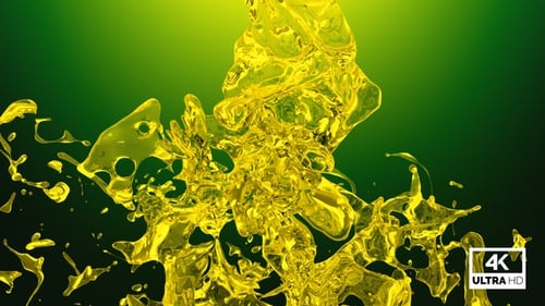 Olive Oil Jet Stream Splash V5