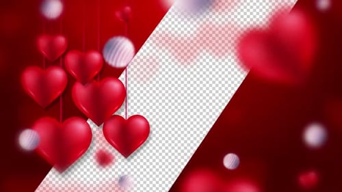 Valentine Day Background Alpha