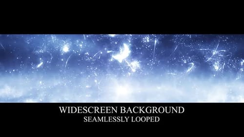 Ice Sky Light Particles Background