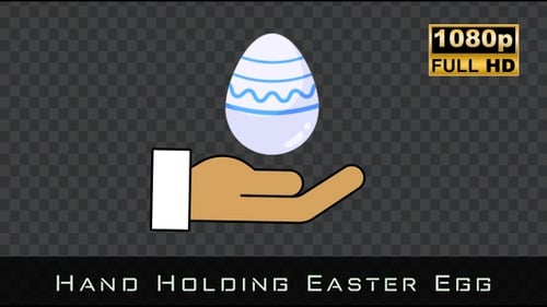 Hand Holding Easter Egg | Easter