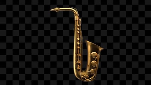 Saxophone doré