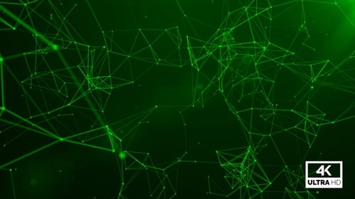 Современное зеленое сплетение с фоновым циклом V2