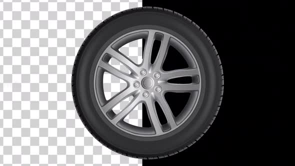 Tyre Rotation Alpha Channel, Backgrounds Motion Graphics ft. tyre ...