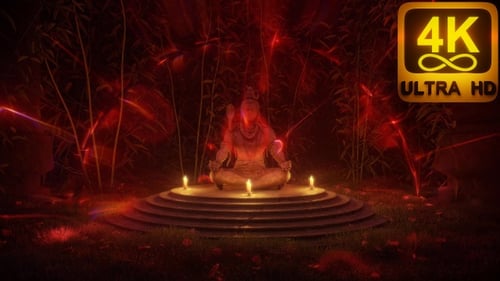 3d Vj loop Background trippy 4k Root Chakra spiritual healing powerful energy field glowing red aura