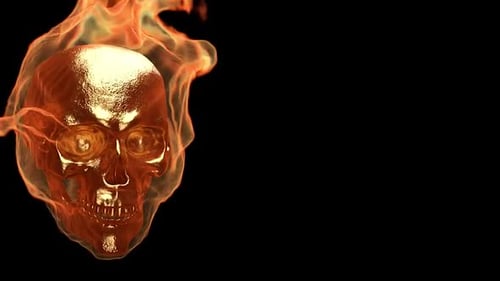 Burning Skull Transition