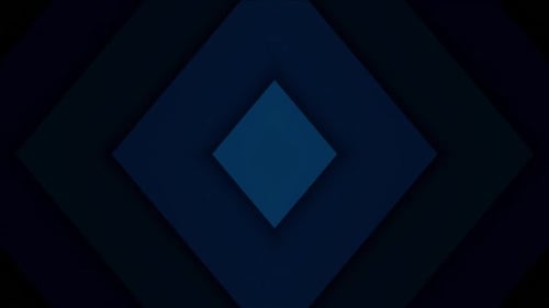 Abstract Blue Geometric Shapes Transition Background