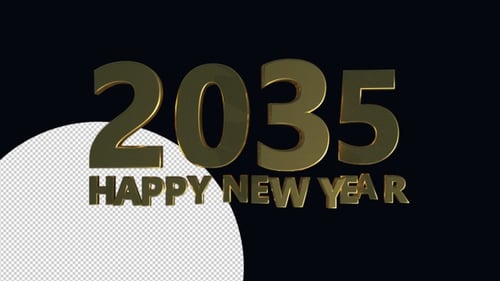 Happy New Year 2035 Alpha