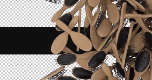 Wooden Hairbrush Fall Transition