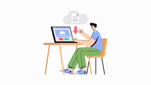 Drag Upload Animation Alpha Channel