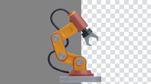3D Animation of Robotic Arm