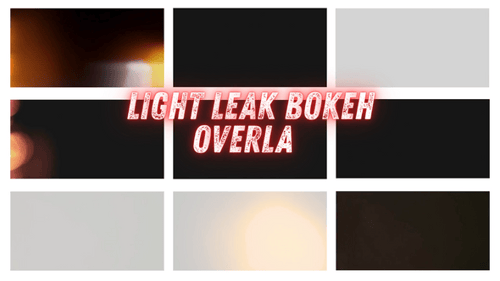 Light Leak Bokeh Overlay