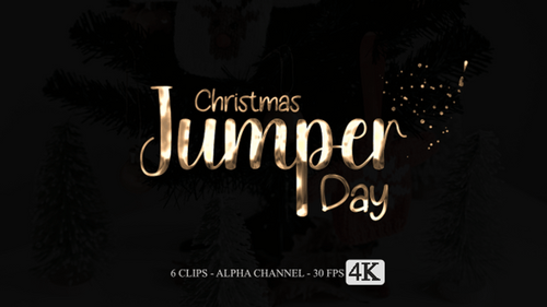 Chritsmas Jumper Day Animation Text