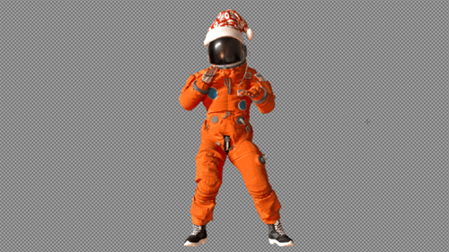 Christmas Astronaut Dance